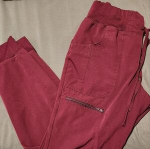 Heartsoul Wine color scrub set